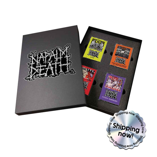Napalm Death - 4 Cassette Collector's Box