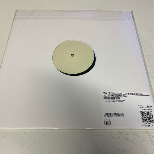Brutal Truth - Need To Control (Test Pressing)